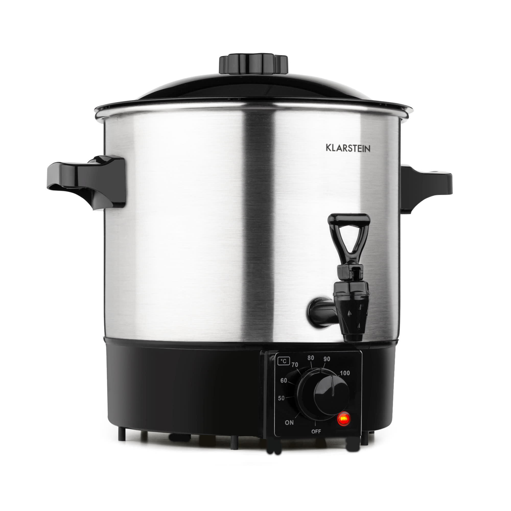 Klarstein Biggie Eco, lonac za zakuhavanje & točionik, 1000 W, 30 - 100 ° C, slavina, 9 L