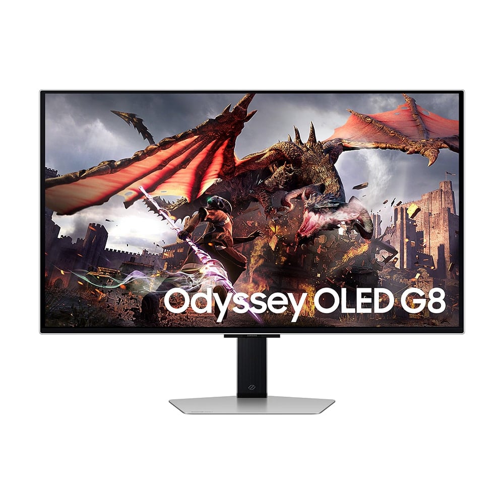 Samsung monitor 32" Odyssey OLED G8, LS32DG802SUXDU, OLED, Gaming, AMD FreeSync Premium Pro 240Hz, Zvučnici, Pivot, 4K