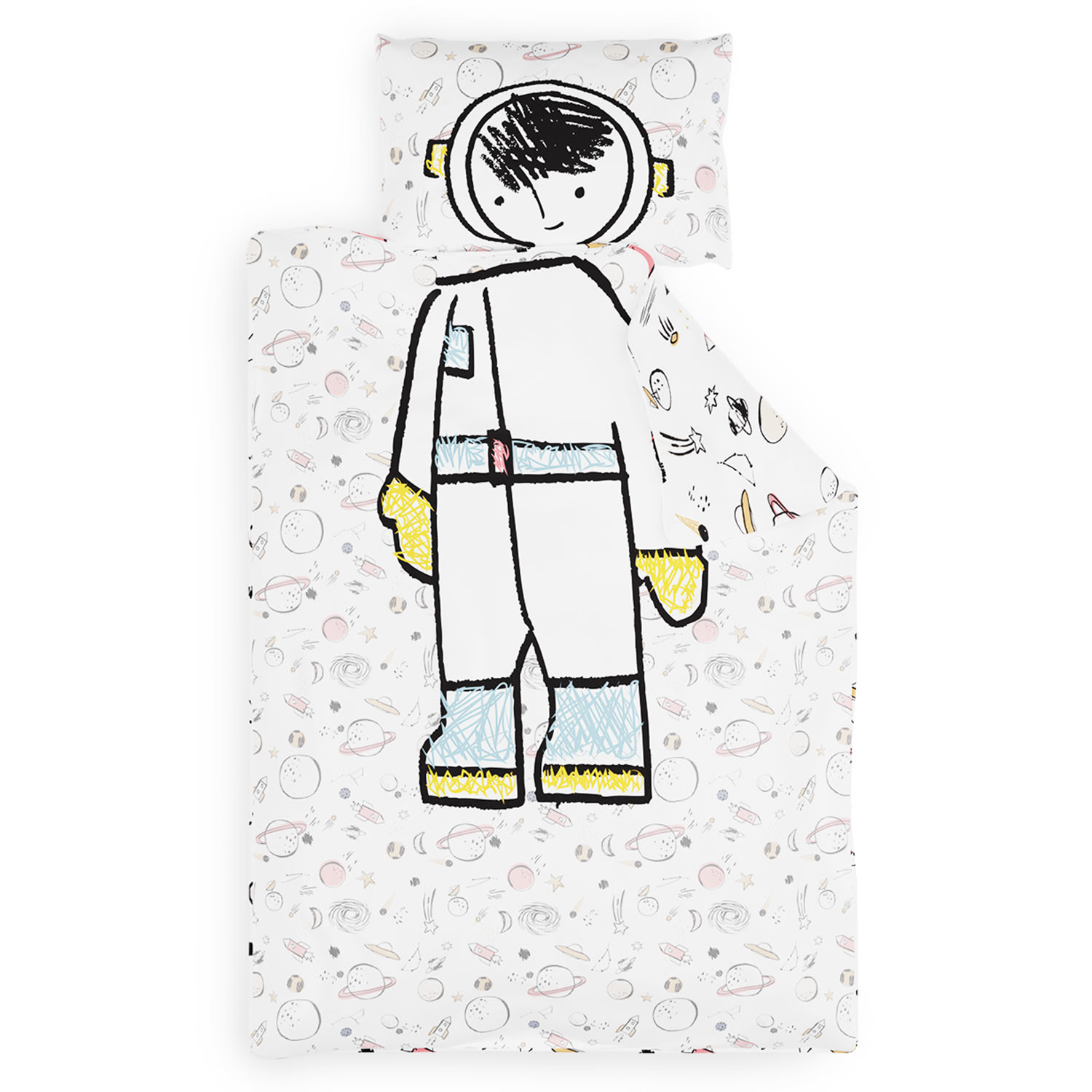 sleepwise, Soft Wonder Kids-Edition, posteljina, 135 x 200 cm, 50 x 75 cm, prozračna, mikrovlakna