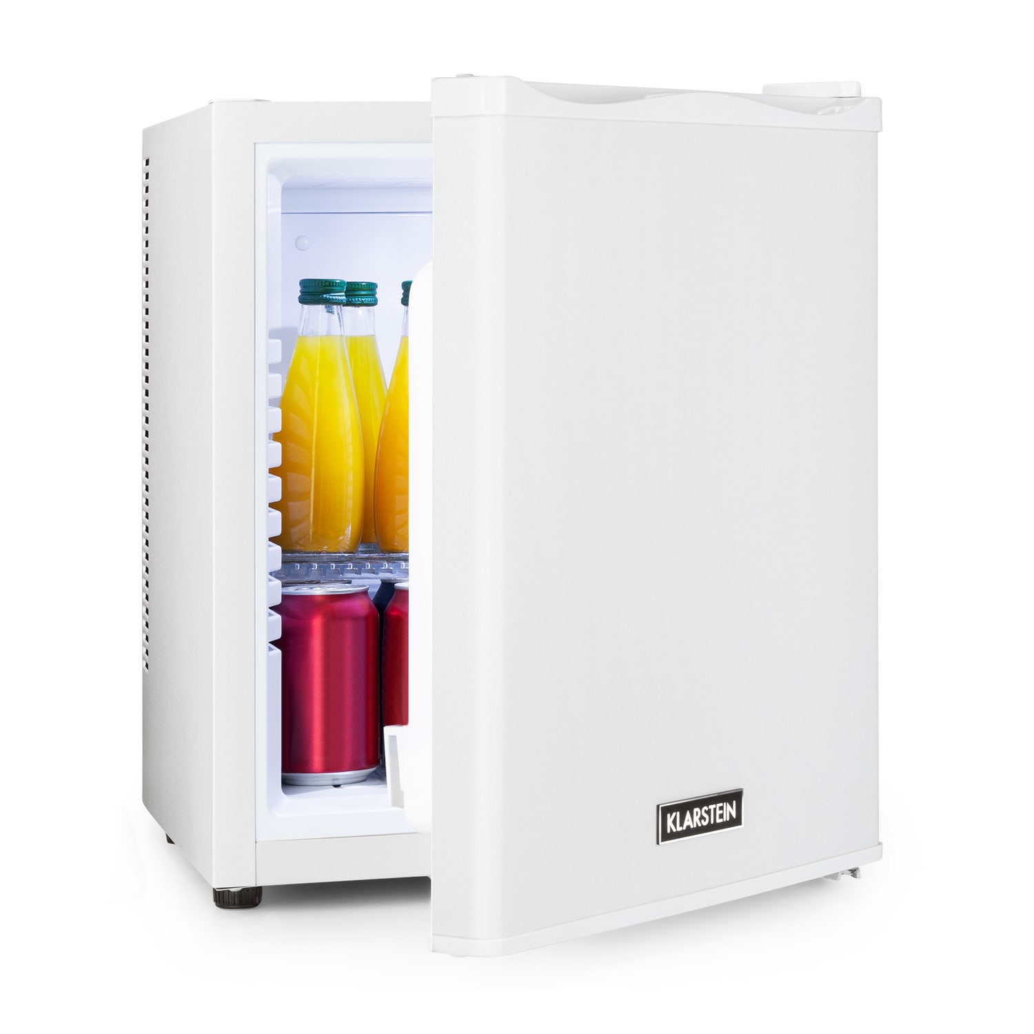 Klarstein Happy Hour 30, minibar, 30 L, 5 - 15 ° C, energetska klasa G, tihi rad, 25 dB, LED svjetlo, bijeli