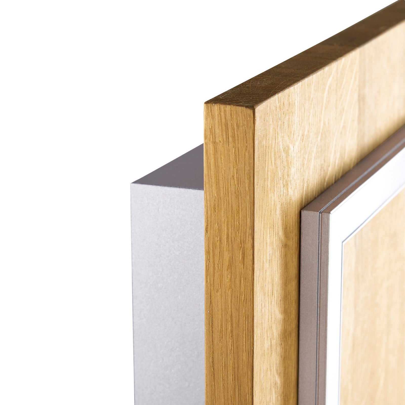 HerzBlut Mia LED stropna svjetiljka, nauljeni kvrgavi hrast