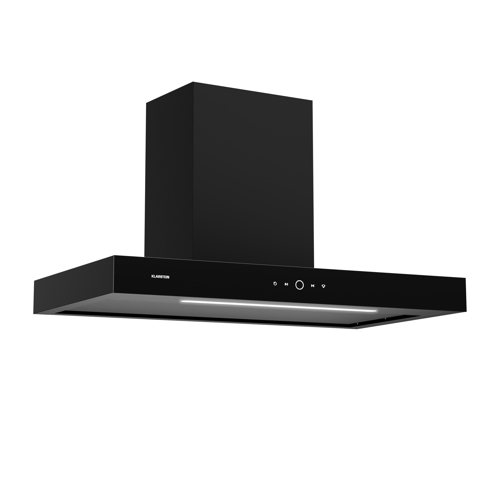 Klarstein SmartEdge napa, Wi-Fi, tiho, izvršni, LED, 550 m3/h, EEZ A+