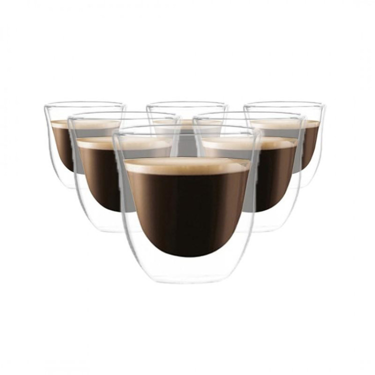 Set od šest termo šalica za kavu - 70 ml