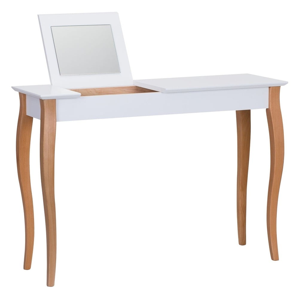 Bijeli toaletni stolić sa zrcalom Ragaba Dressing Table, duljina 105 cm