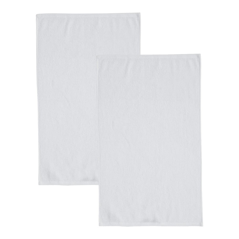 Bijeli brzosušeći/od frotira pamučni ručnici u setu 2 kom 90x140 cm Quick Dry – Catherine Lansfield