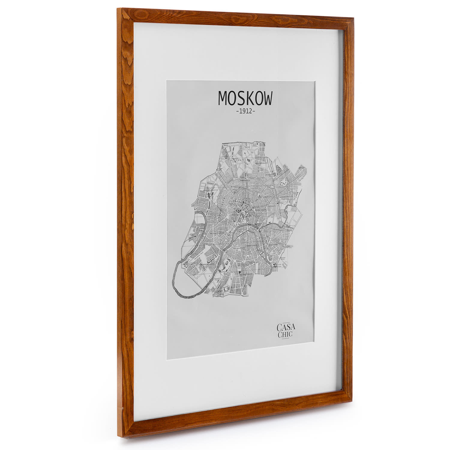 Casa Chic Kenton, okvir za slike, pravokutni, DIN A1, nosač, pleksiglas