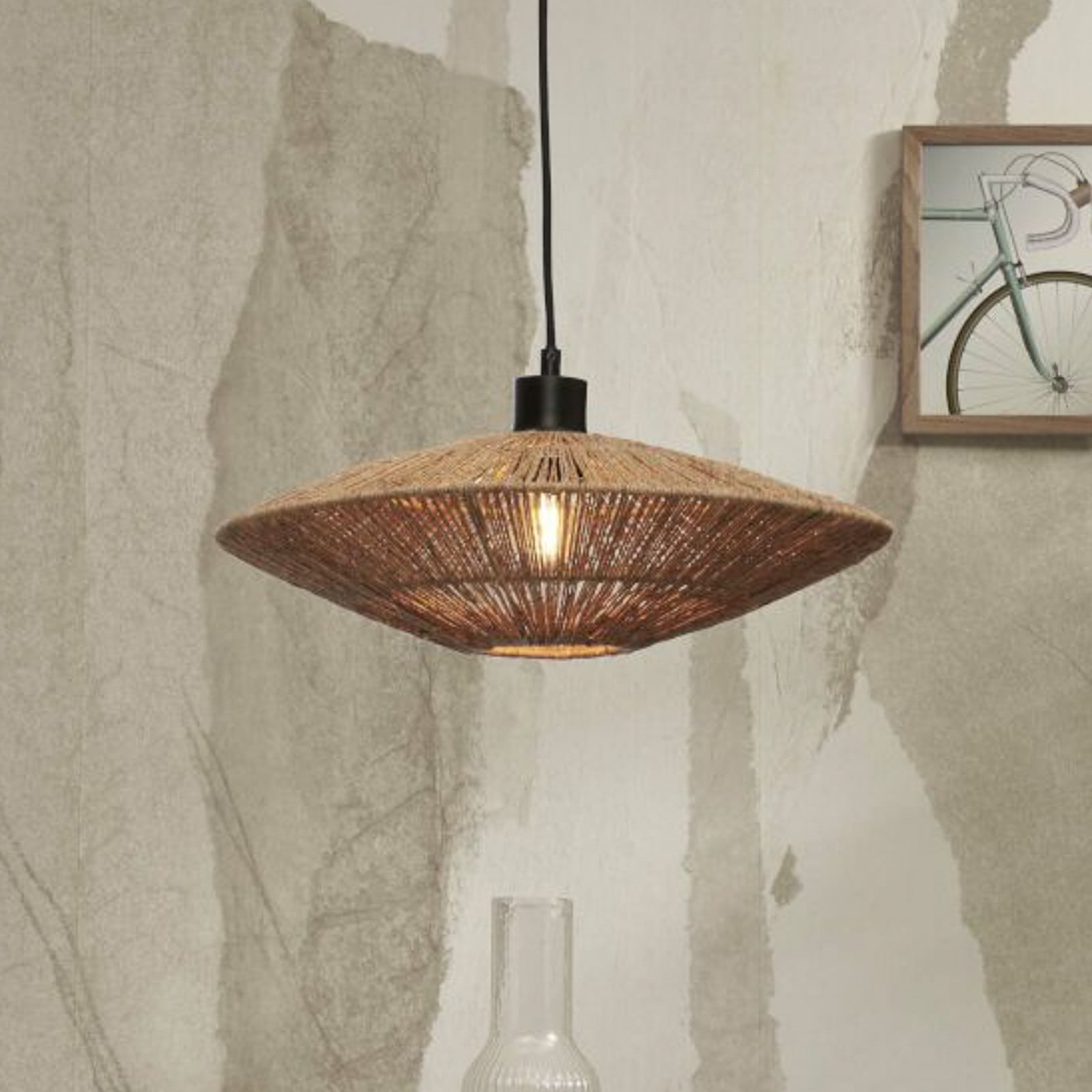 GOOD & MOJO Iguazu viseća lampa Ø 40cm natural