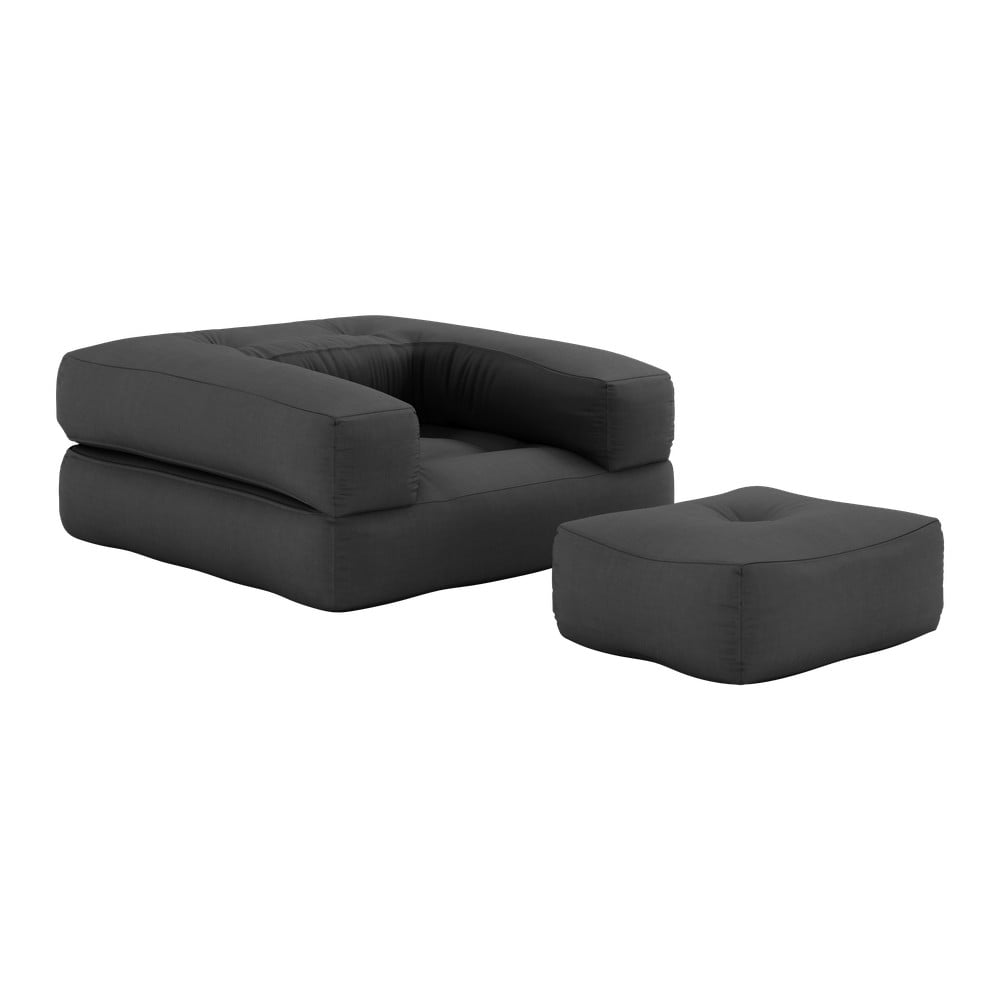 Tamnosiva promjenjiva fotelja Karup Design Cube