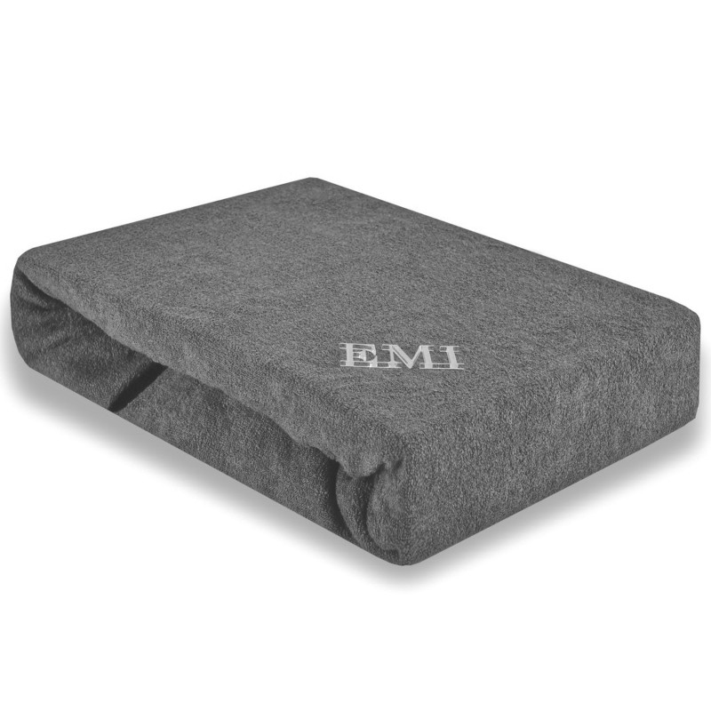 Plahta siva frotir EMI, Cerada 180x200