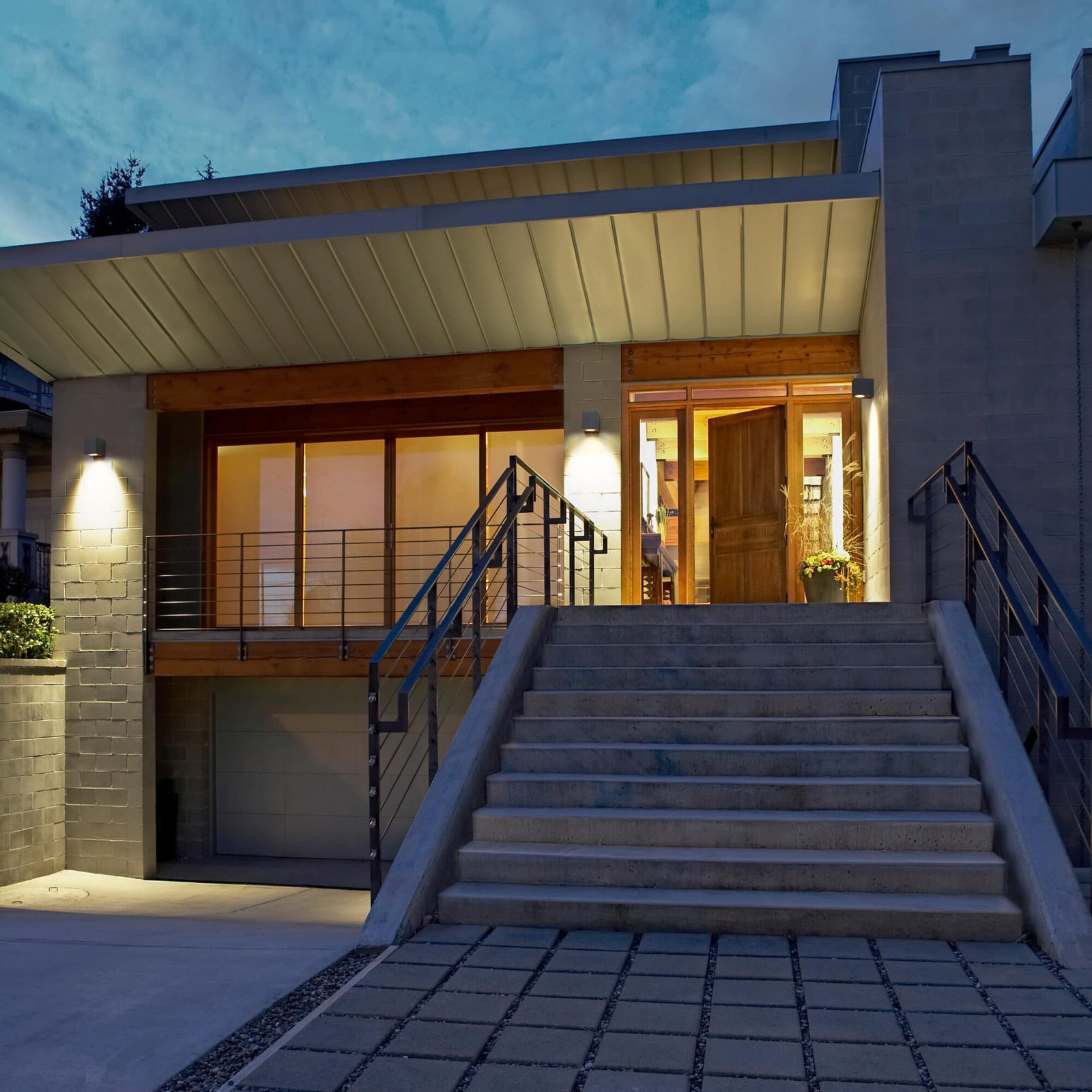 LEDVANCE Endura Classic Square dolje crna