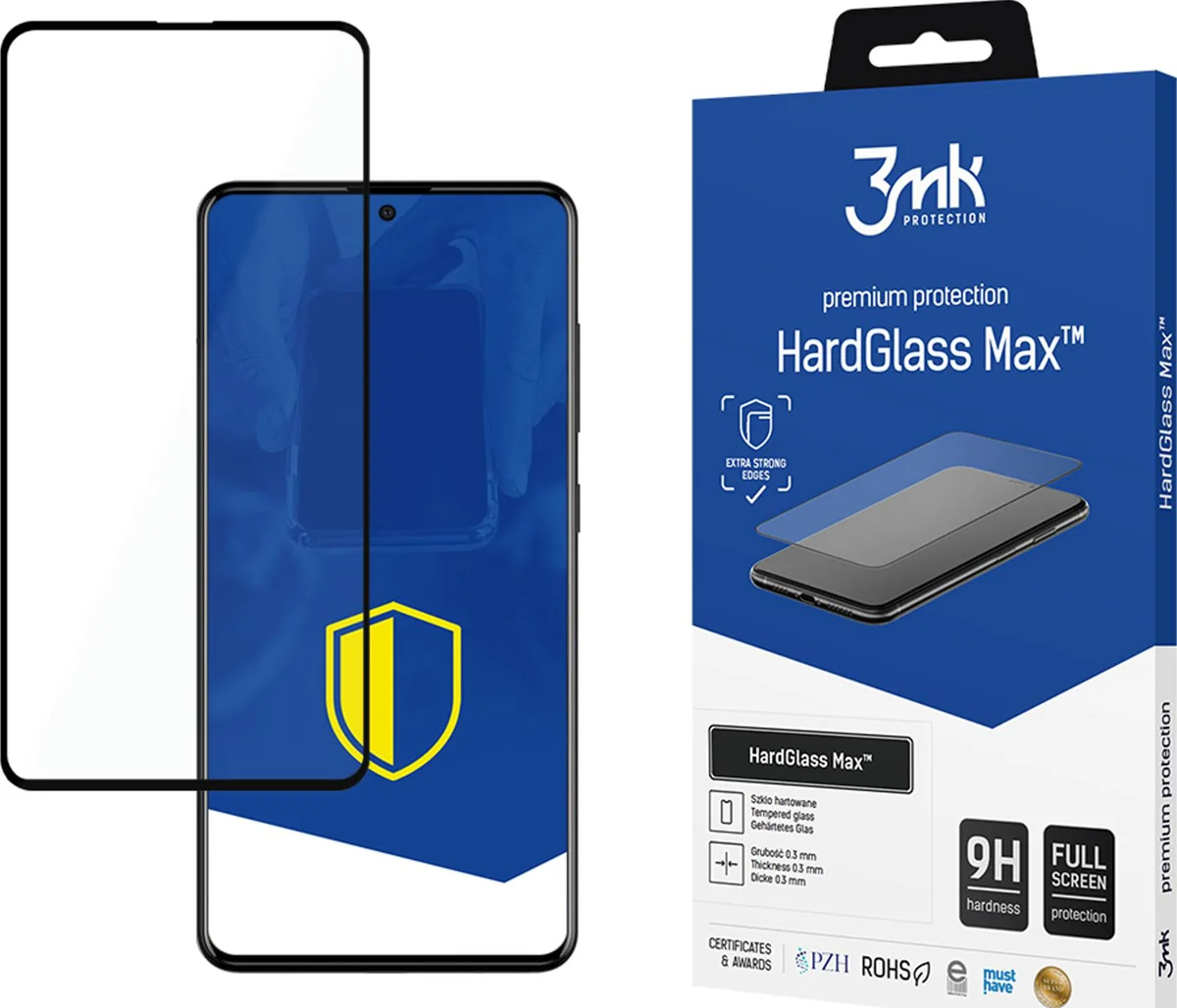 Zaštitno staklo 3MK Samsung Galaxy A51 Black - 3mk HardGlass Max