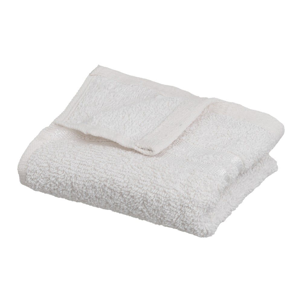 Bijeli pamučan ručnik od frotira 30x50 cm Simple – Casa Selección