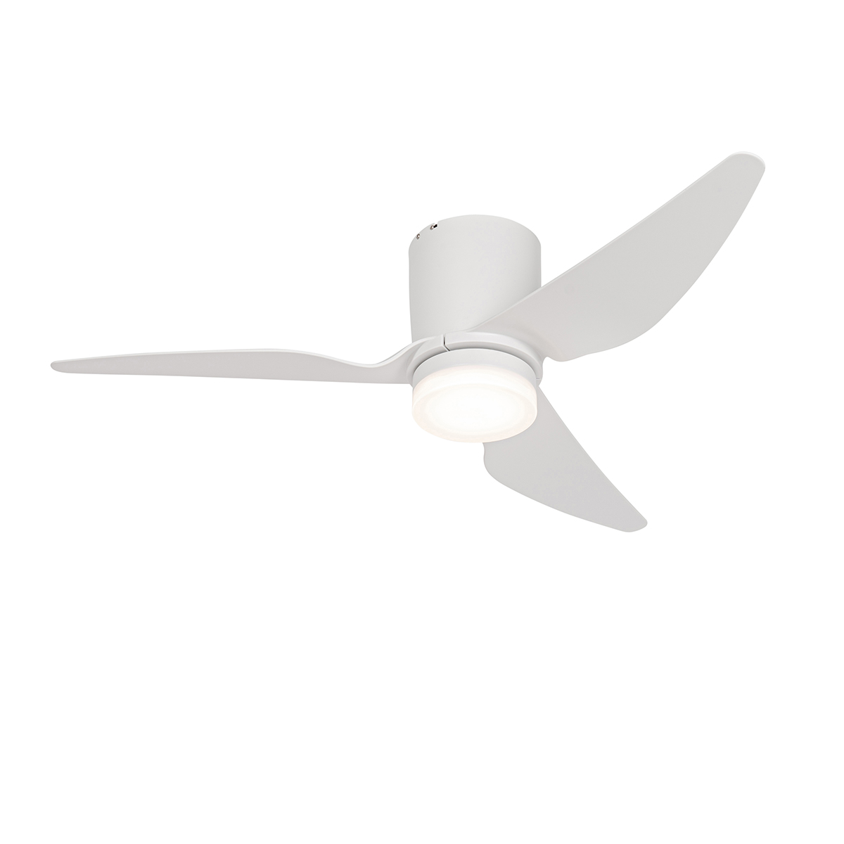 Stropni ventilator bijeli 123 cm uklj. LED prigušiva s daljinskim upravljačem - Patty