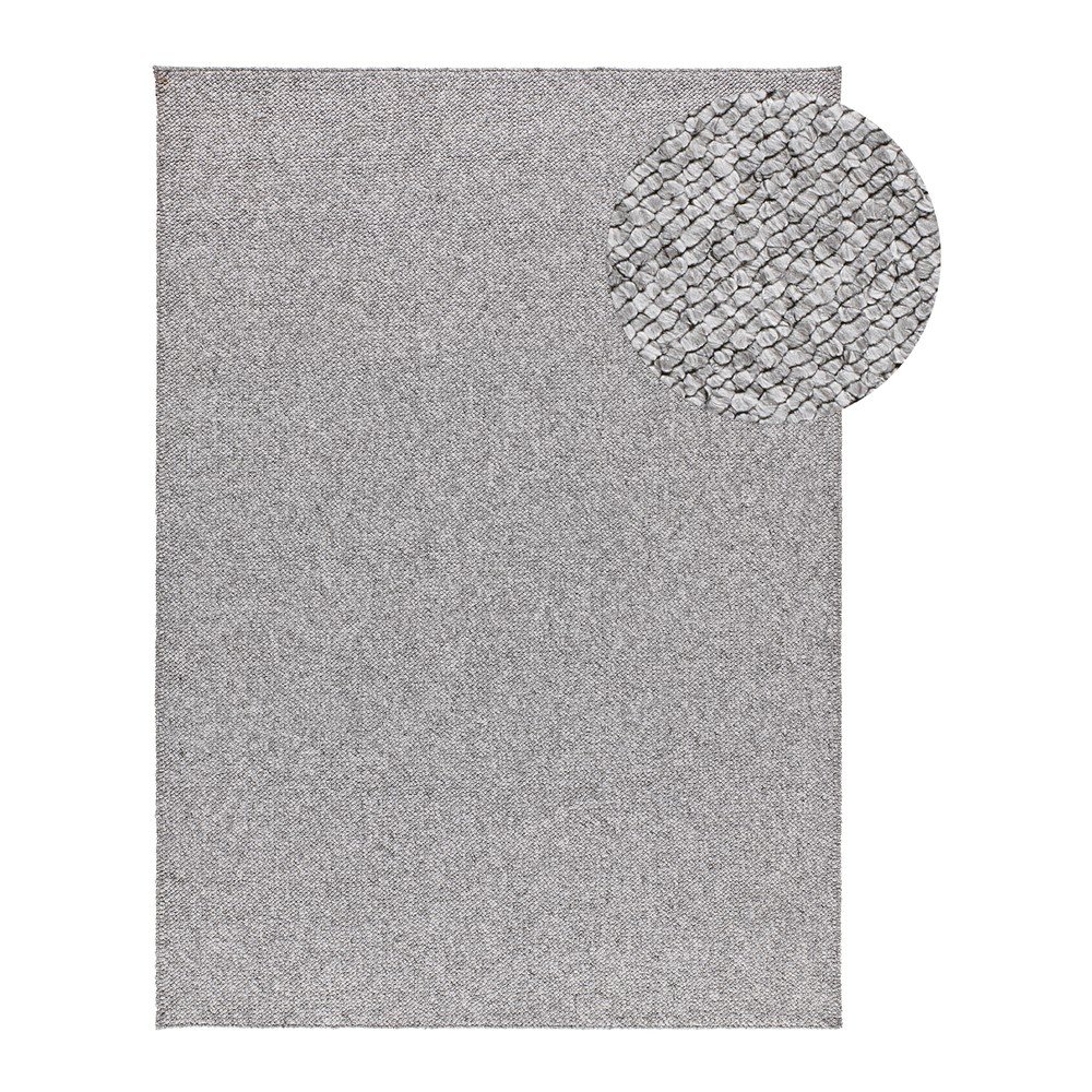 Svijetlo sivi tepih 120x170 cm Petra Liso – Universal