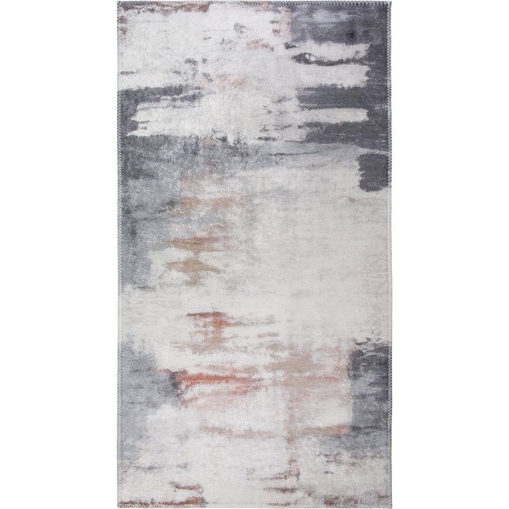 Sivi/boje slonovače periv tepih 80x150 cm Abstract Colors – Vitaus