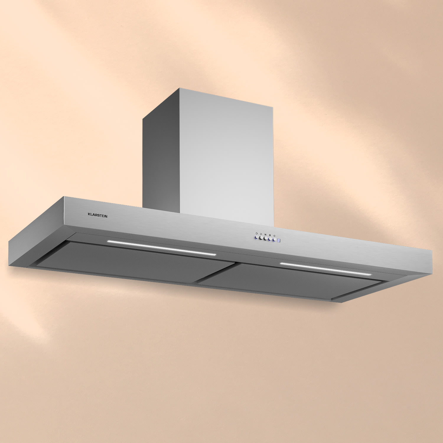 Klarstein Limelight, napa, 120 cm, zidna napa, 570 m³/h, dodirna površina