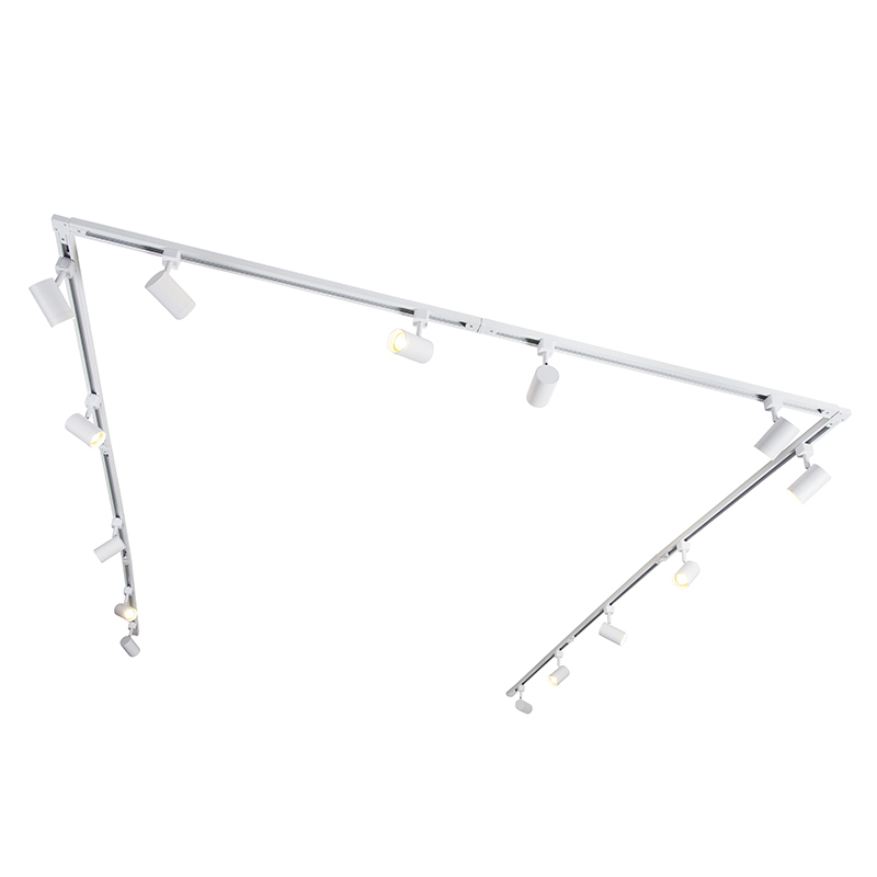 Moderni sustav tračnica s 14 reflektora bijeli 1-fazni - Iconic Jeana