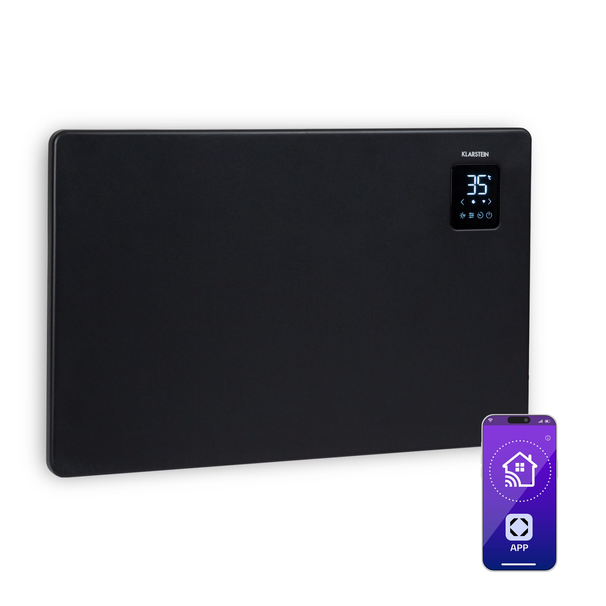 Klarstein Bansin Smart 1500, konvektor, 1500W, upravljanje putem aplikacije