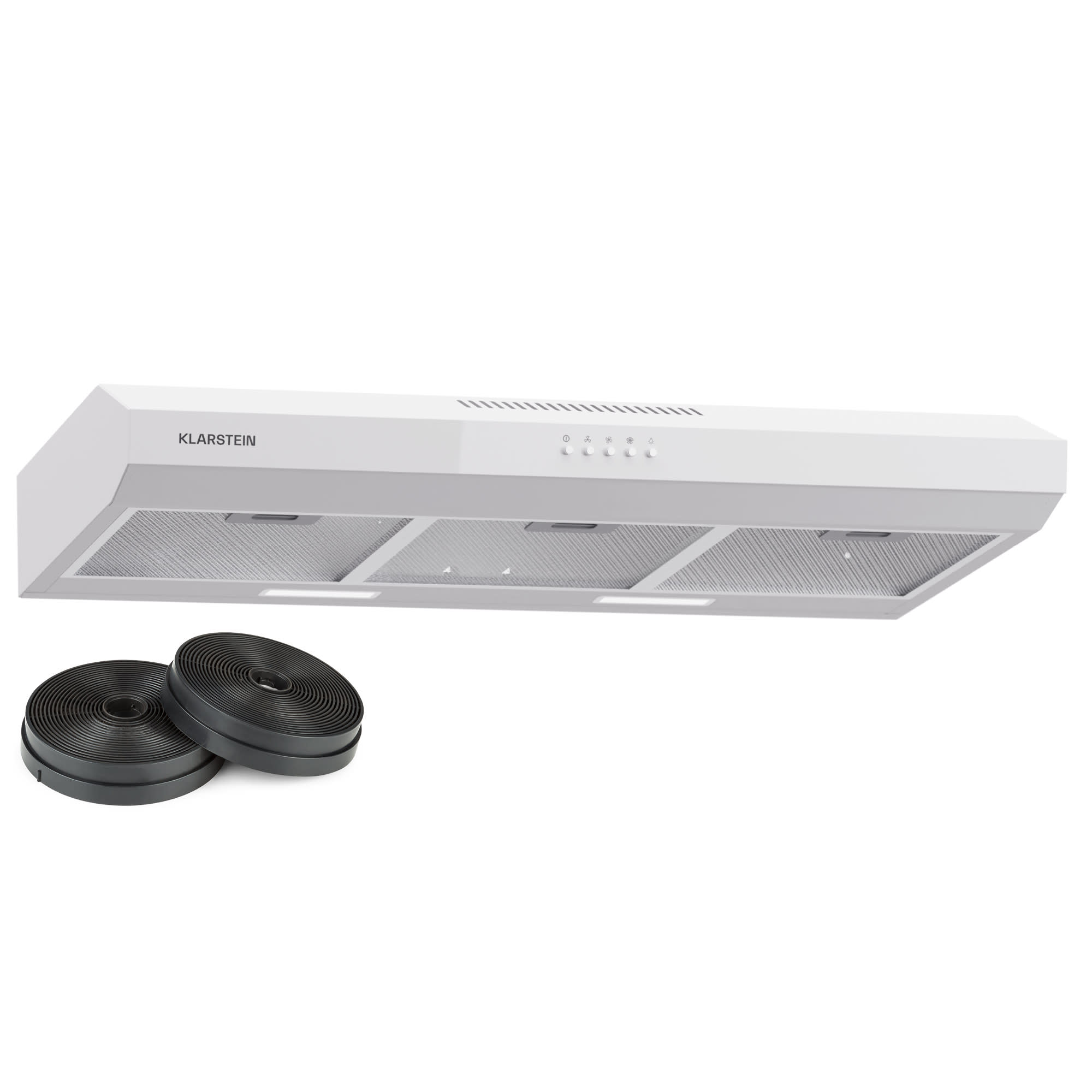 Klarstein Contempo 90, napa, 90 cm, podkabinet, 200 m3/h, LED, akril, nehrđajući čelik