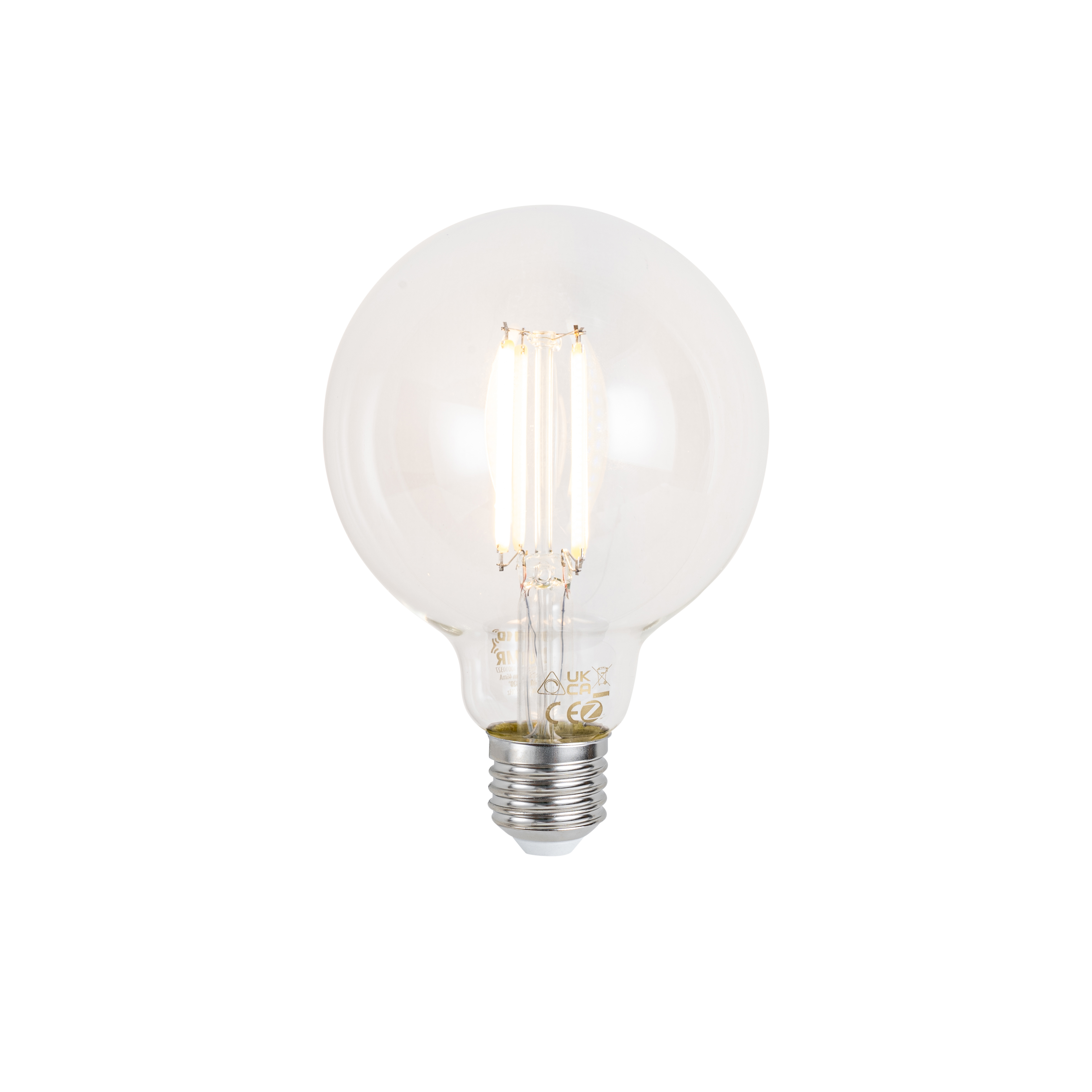 Pametna E27 prigušiva LED žarulja G95 prozirna 7W 806 lm 2700-6500K Zigbee
