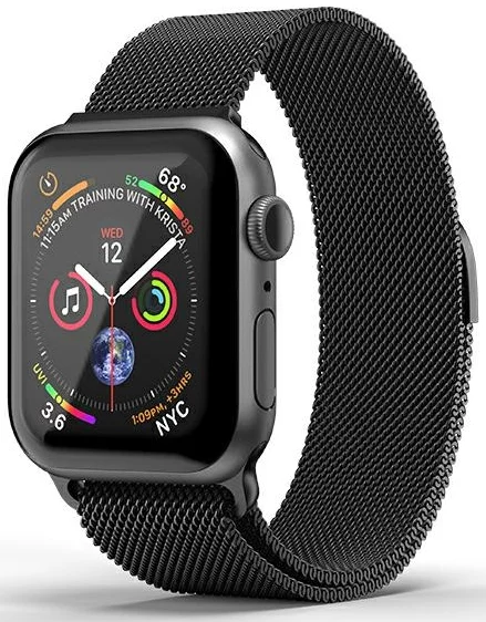 Remen SuperDry Watchband Apple Watch 38/40mm Chainmail Black (41681)