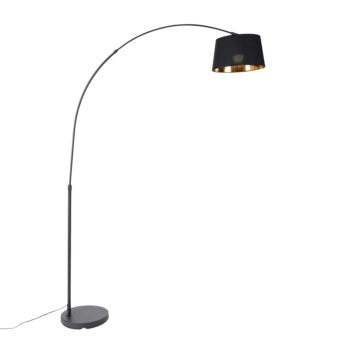 Pametna lukasta lampa crna sa zlatom uključujući Wifi A60 - Arc Basic