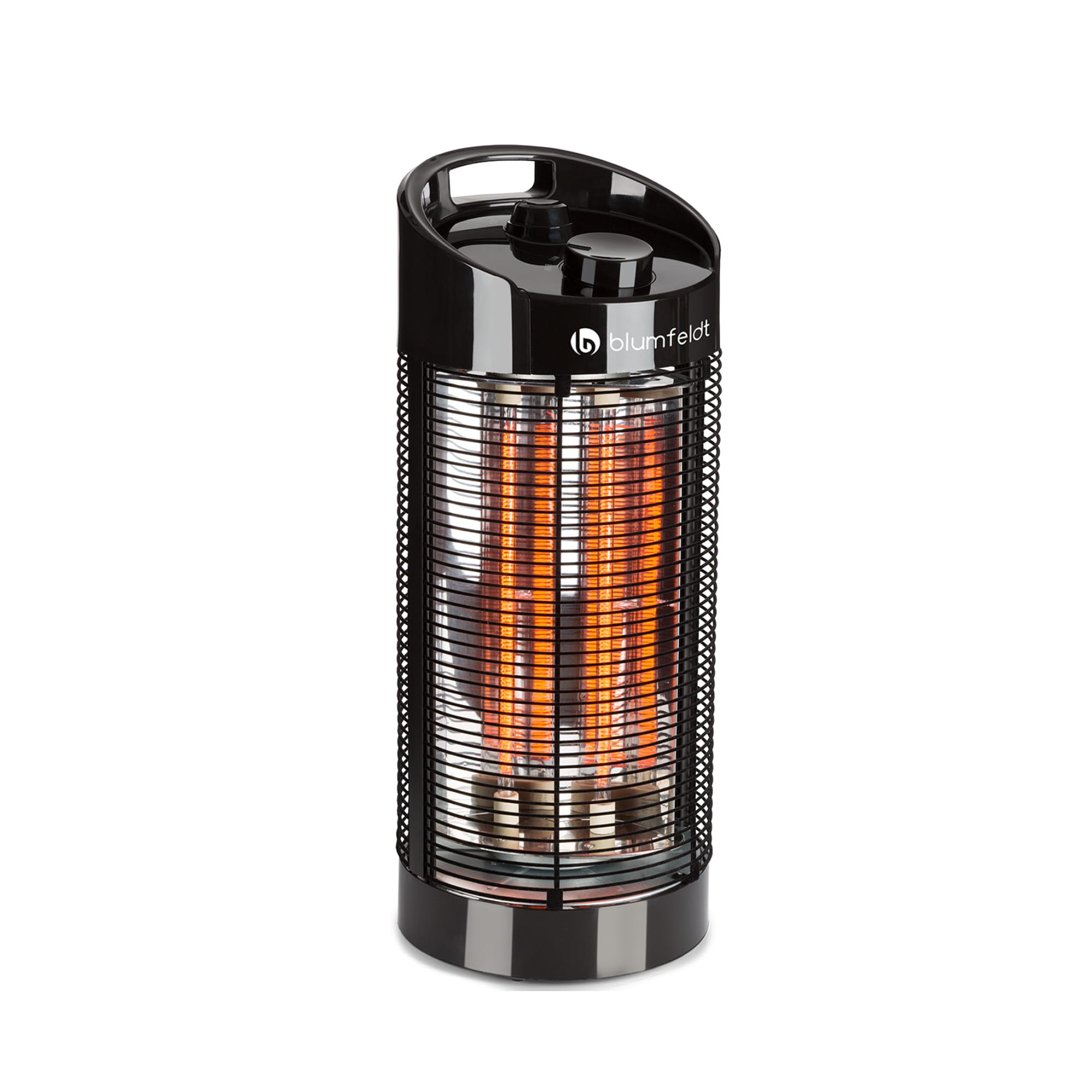 Blumfeldt Heat Guru 360, stalak za grijanje, 1200/600 W, 2 stupnja grijanja, IPX4, crna