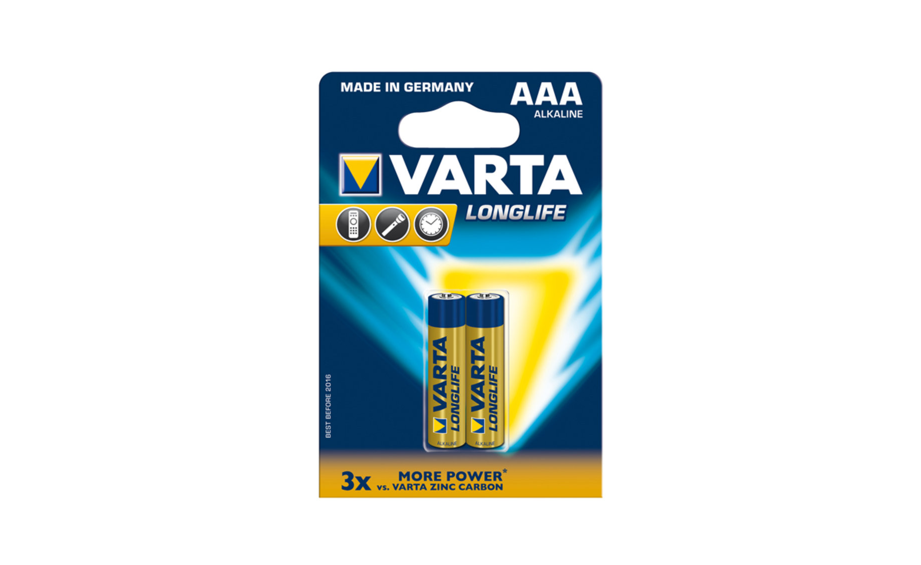 Varta AAA Longlife baterije,4kom