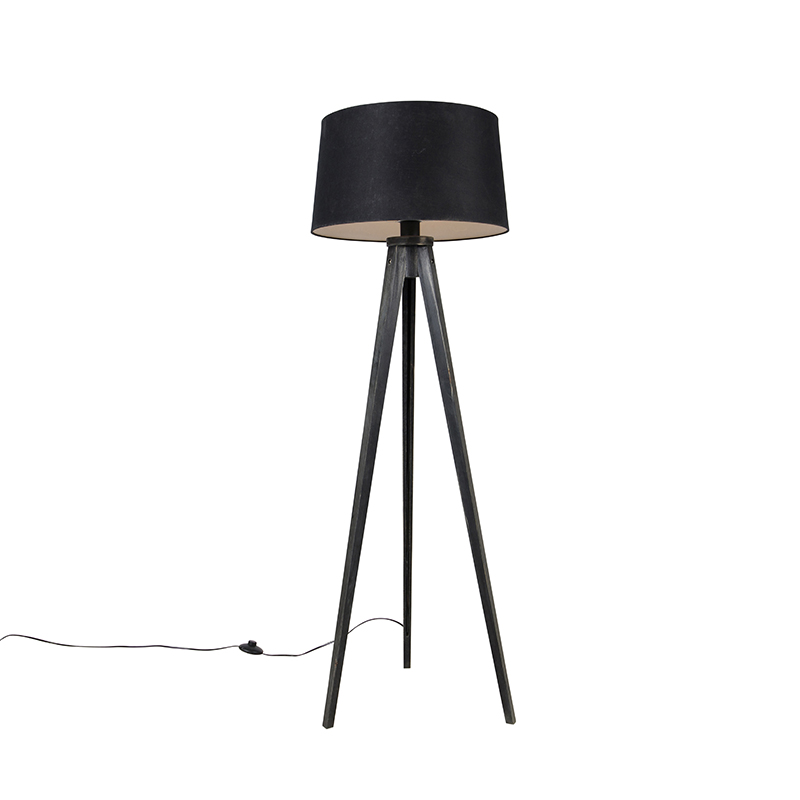 Stativ crni s platnenom sjenilom crnim 45 cm - Tripod Classic