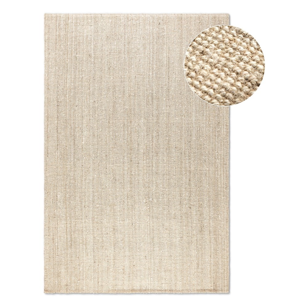 Krem juteni tepih 80x150 cm Bouclé – Hanse Home