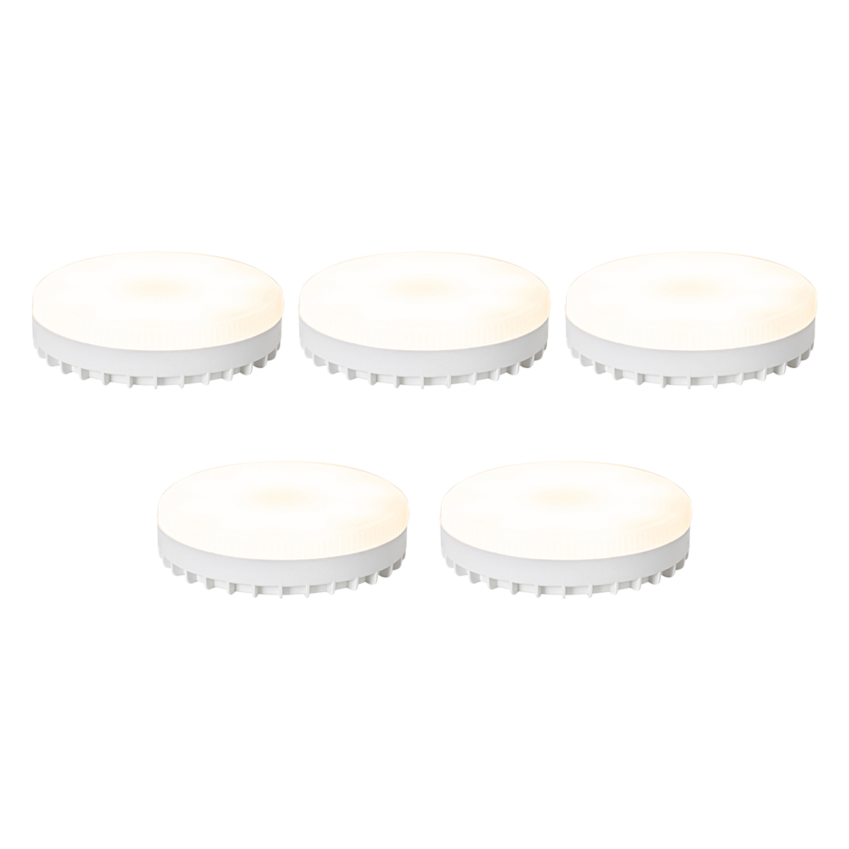 Set od 5 pametnih GX53 prigušivih LED žarulja 9W 806LM 2700K-6500K