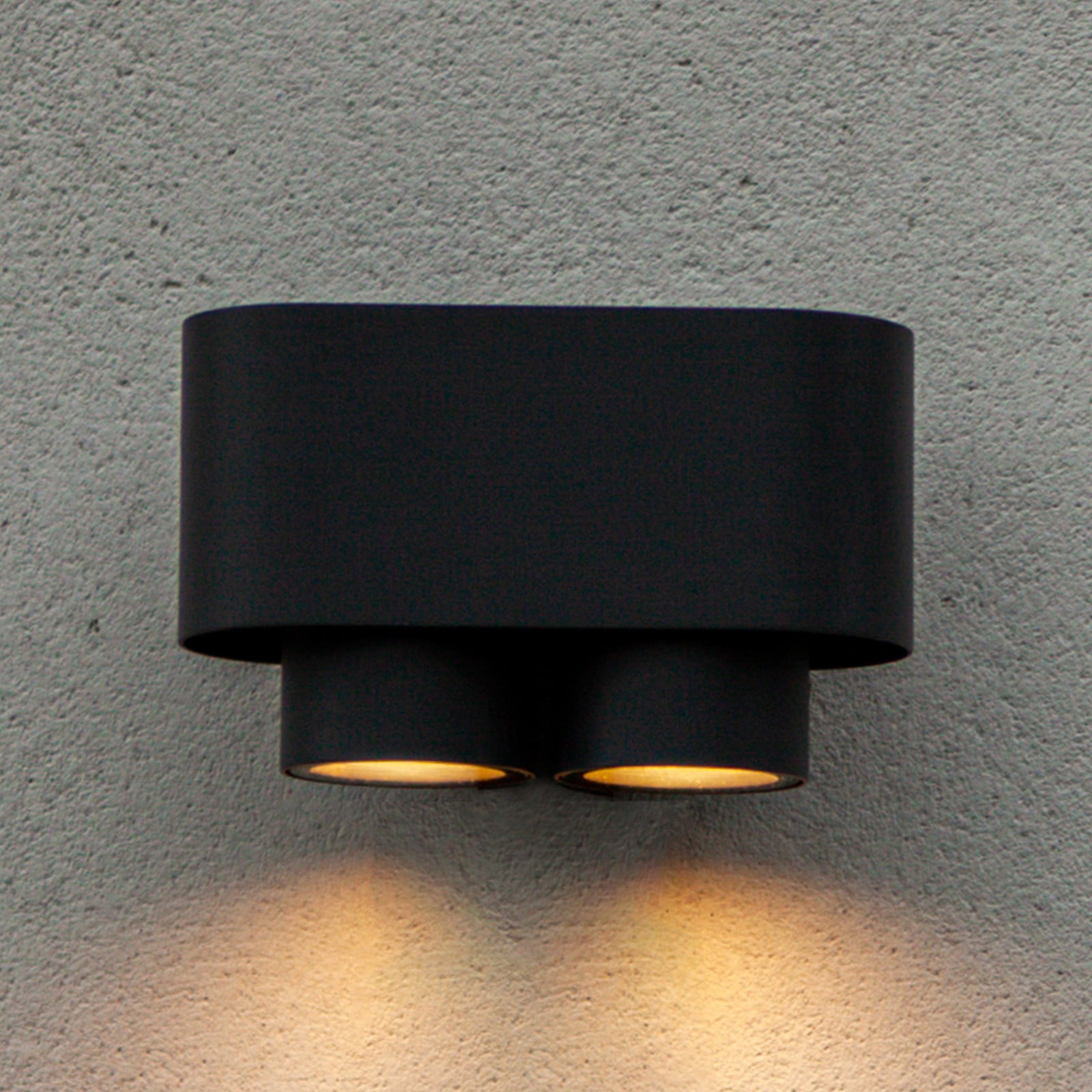 Cypres vanjska zidna svjetiljka, IP44, dvije žarulje