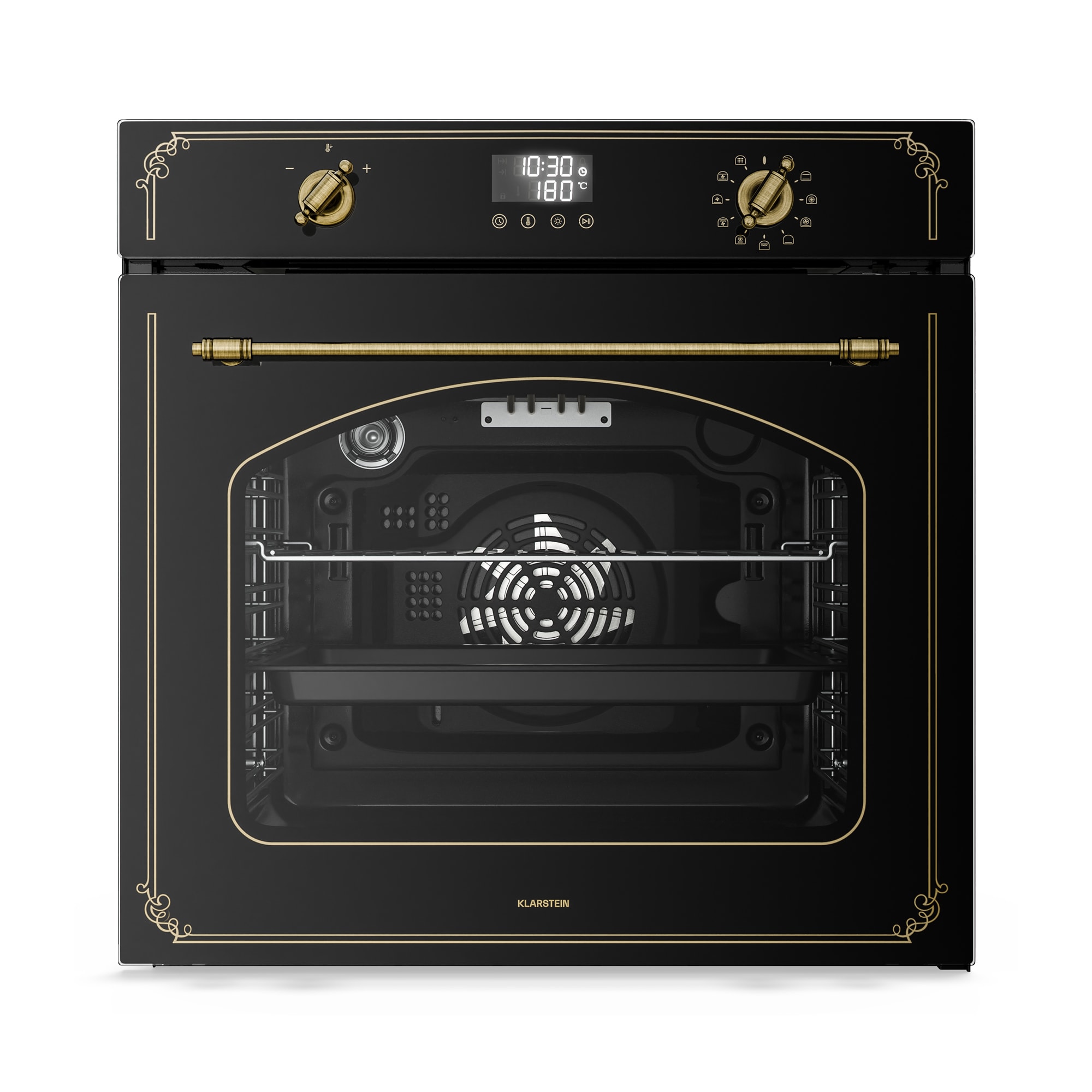 Klarstein Victoria piro-pećnica | električna pećnica s funkcijom pirolize | 3150 W | 76 l | 60 cm