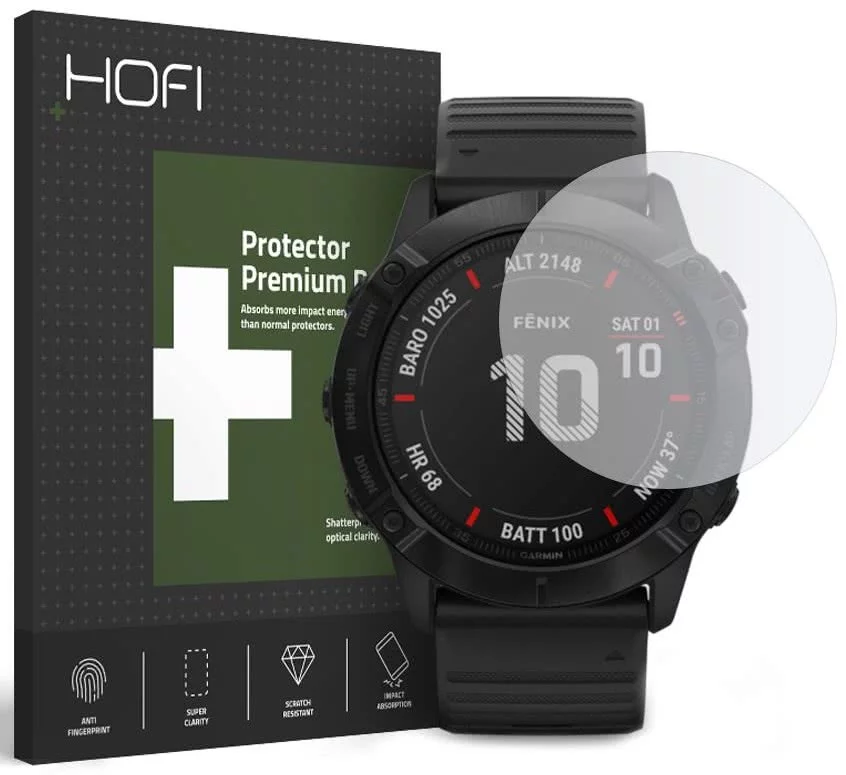 Zaštitno staklo HOFI GLASS PRO+ GARMIN FENIX 6X/6X PRO (5906735414813)