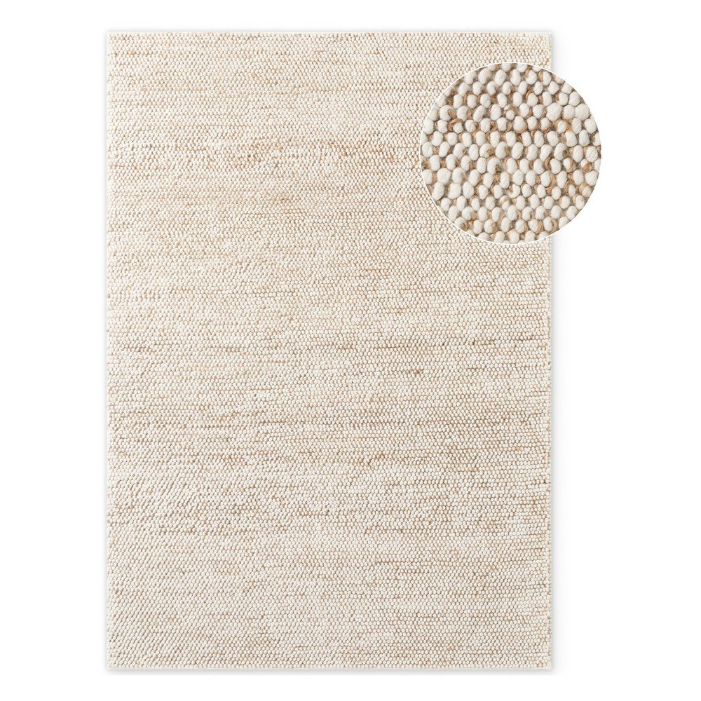 Bež ručno rađen tepih od mješavine vune 120x180 cm Peas – Villeroy&Boch