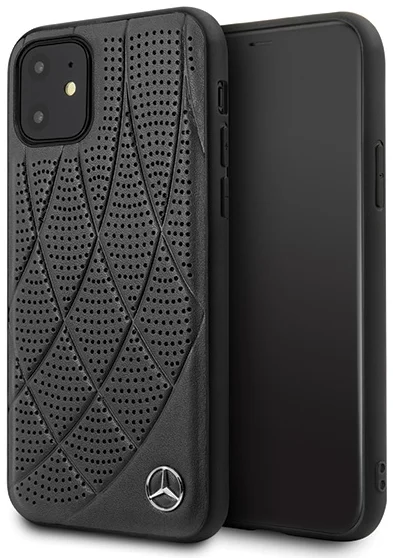 Maska Mercedes MEHCP12SDIQBK iPhone 12 mini 5,4" black hardcase Bow Line (MEHCP12SDIQBK)