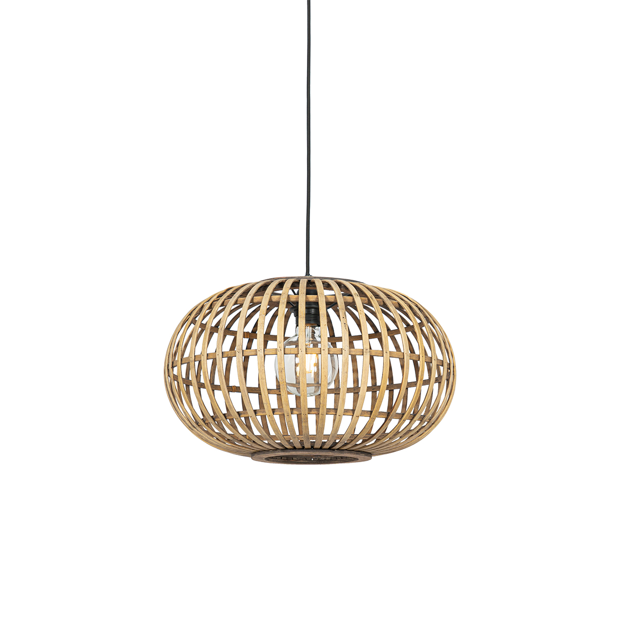 Orijentalna viseća svjetiljka bambus 44 cm - Amira