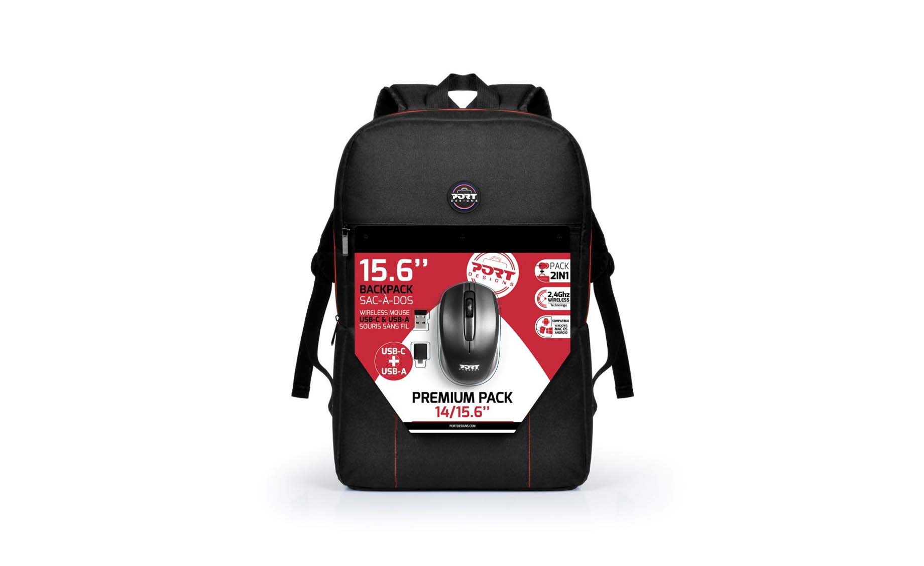 Port Premium Pack ruksak za notebook 15.6" + miš