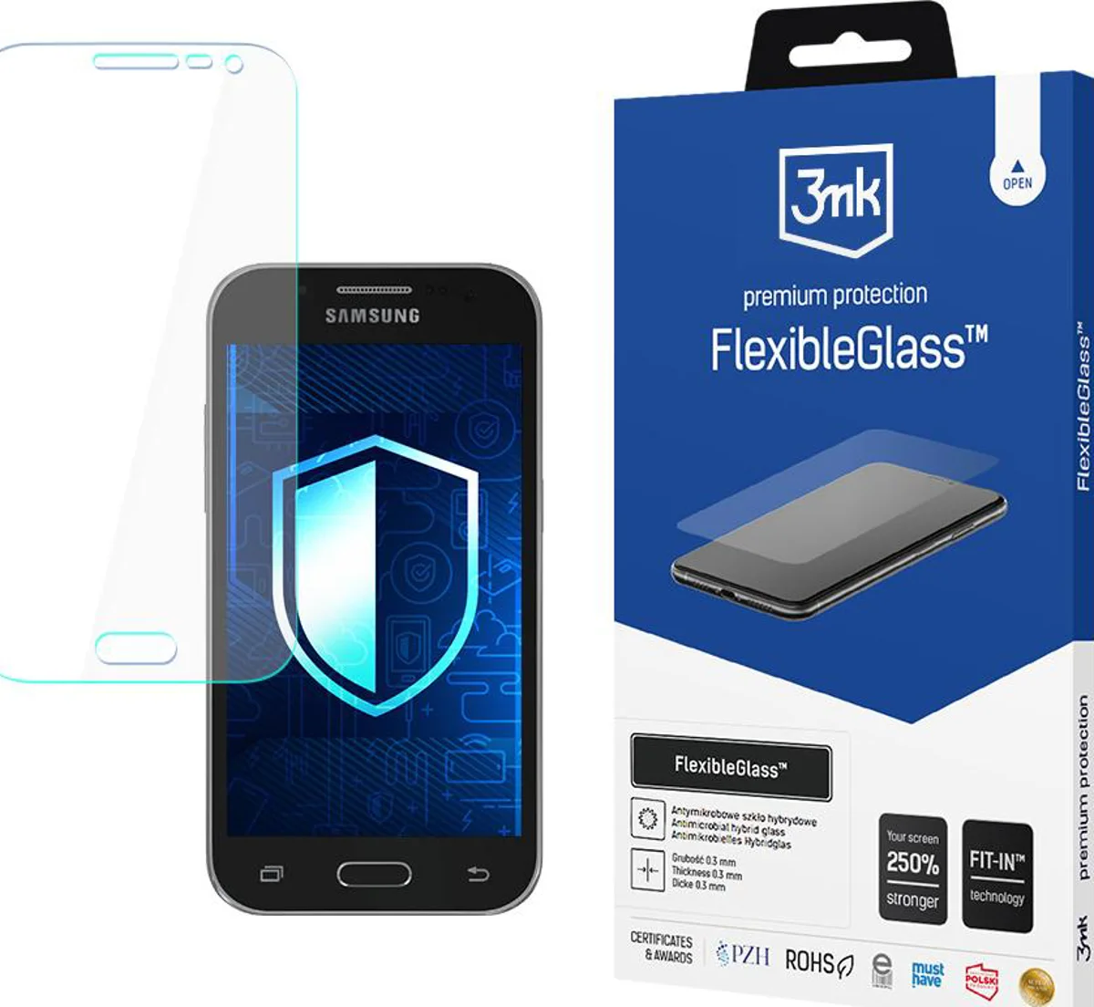 Zaštitno staklo 3MK FlexibleGlass Samsung G360 Core Prime Hybrid Glass