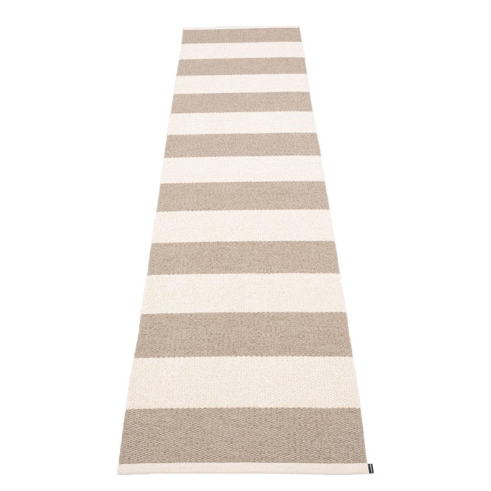Bež/krem unutarnja i vanjska staza 70x300 cm Bob Mud Vanilla – Pappelina
