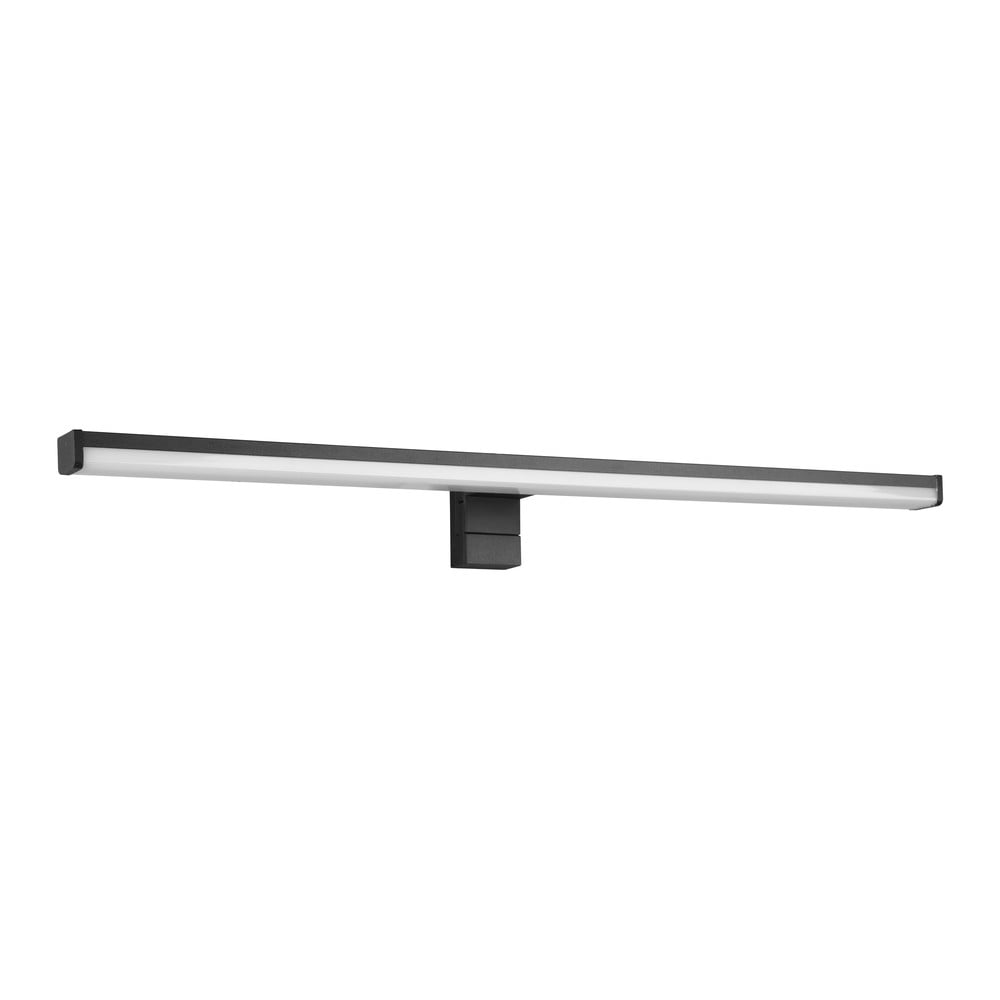 Mat crna LED zidna lampa (duljina 60 cm) Lino - Trio