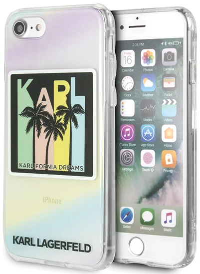 Maska Karl Lagerfeld iPhone 7/8 hardcase Kalifornia Dreams (KLHCI8IRKD)