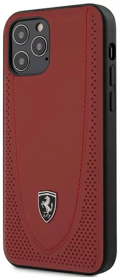 Maska Ferrari FEOGOHCP12MRE iPhone 12/12 Pro 6,1" red hardcase Off Track Perforated (FEOGOHCP12MRE)