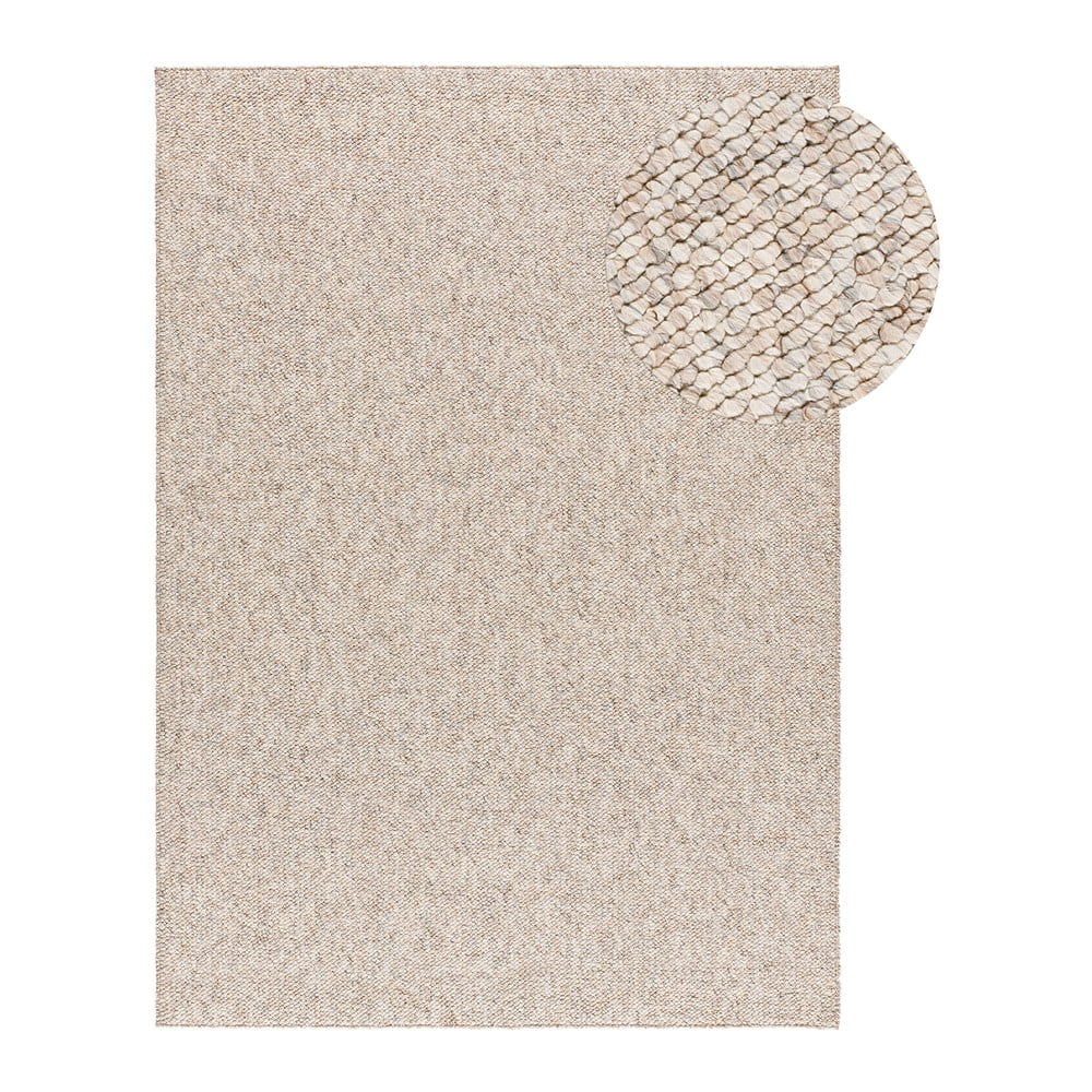 Krem tepih 80x150 cm Petra Liso – Universal