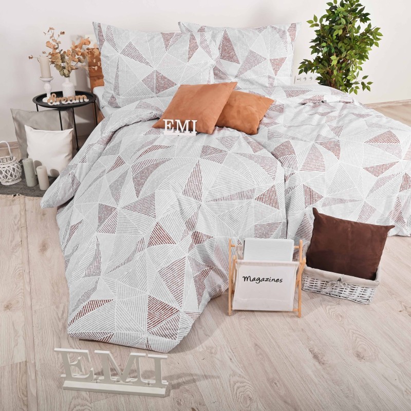 Pamučna posteljina Megan EMI, Francuski set1 200x220 + 2x (70x90)