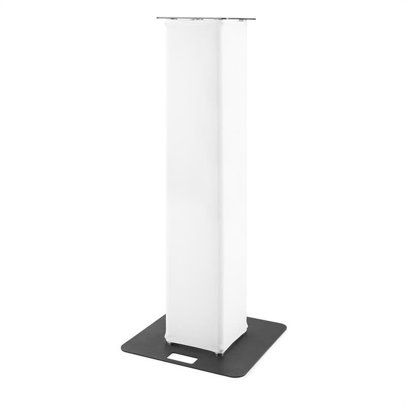 Beamz P30 Truss Tower, visina: 1,5m, baza: 60x60cm, stalak za rasvjetu: 35x35cm, bijeli