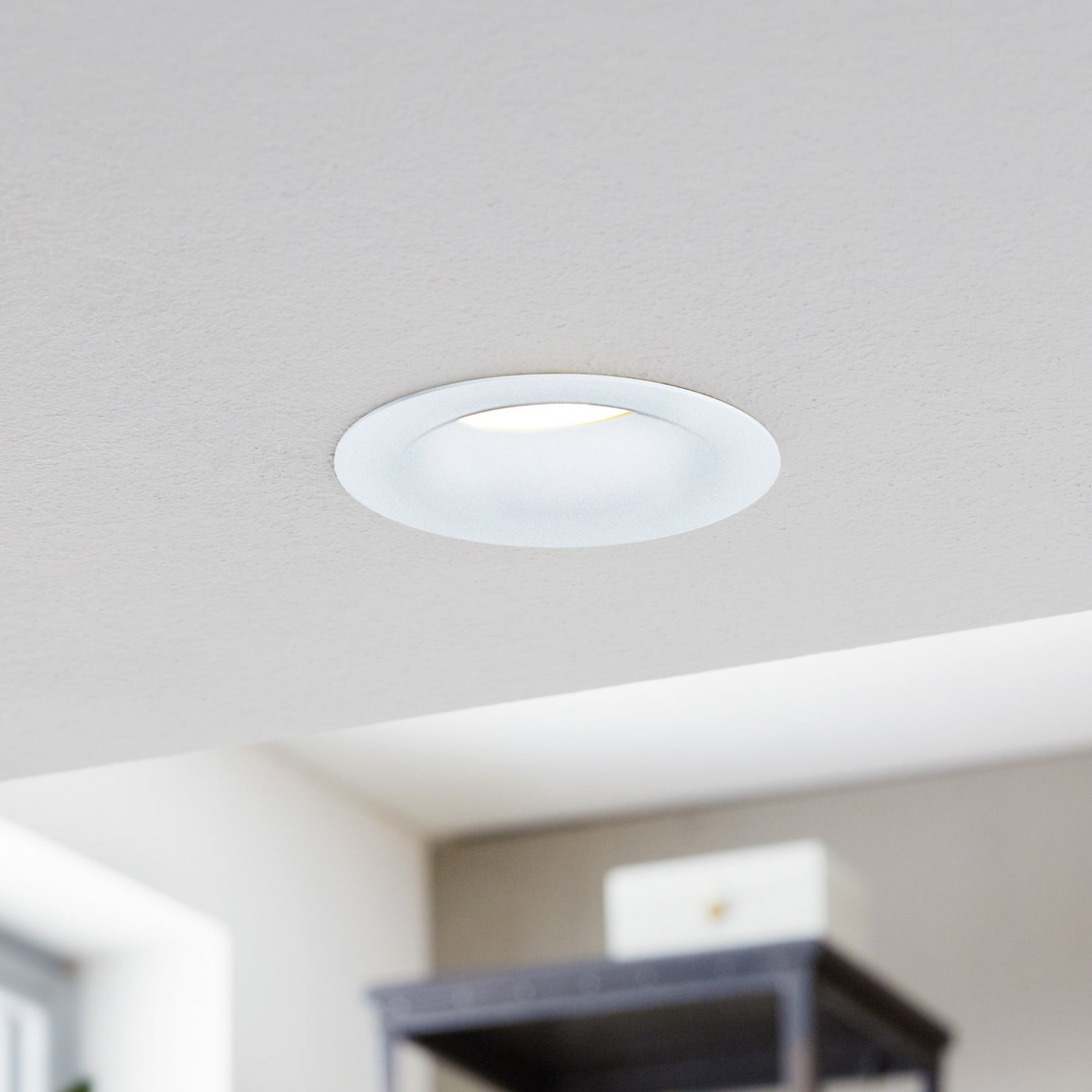 LED ugradna točka Saliceto okrugla kruta 2700K bijela