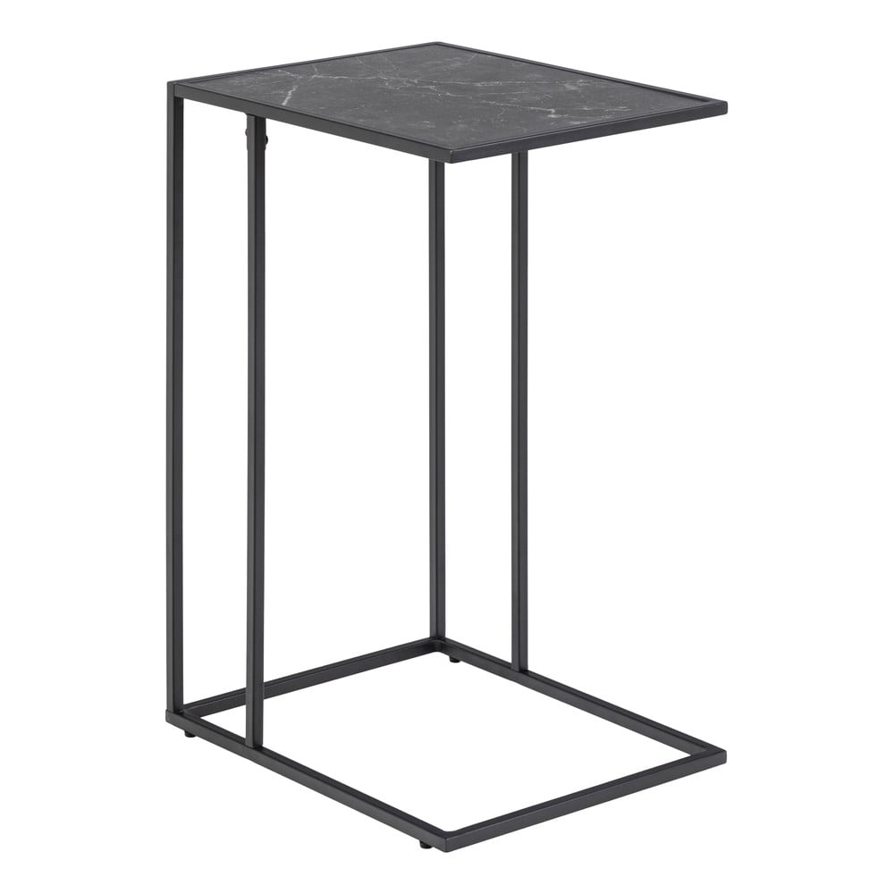 Pomoćni stol s pločom stola u mramornom dekoru 43x35 cm Infinity – Actona