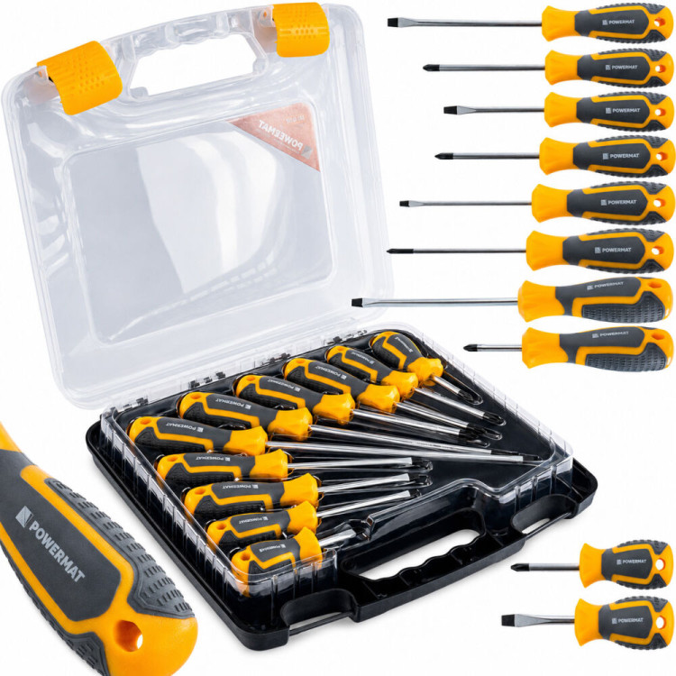 Set odvijača 10 komada (kutija) PM-ZW-10ZN