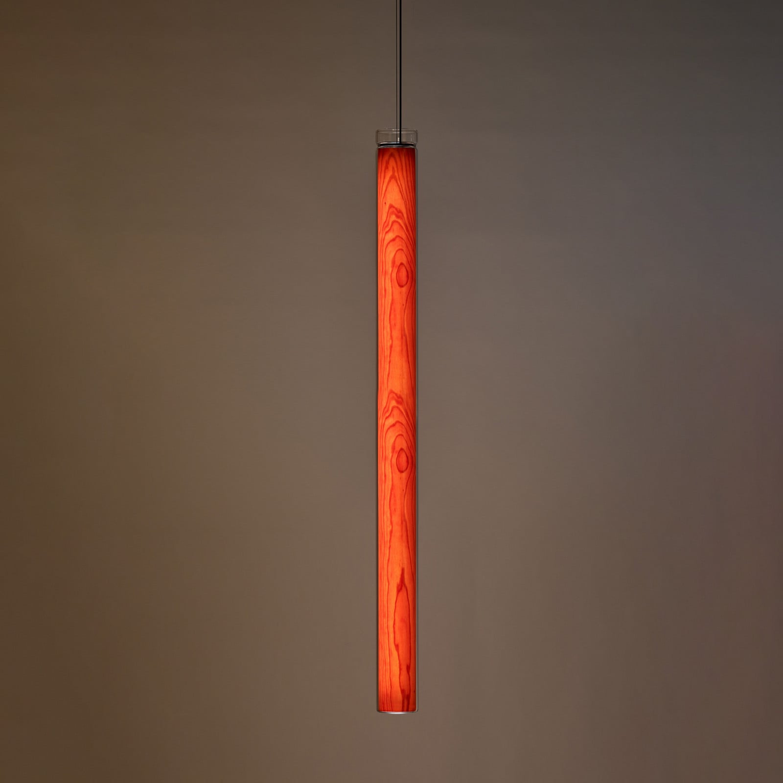 LZF Estela SV LED visilica, 90 cm, drvo trešnje